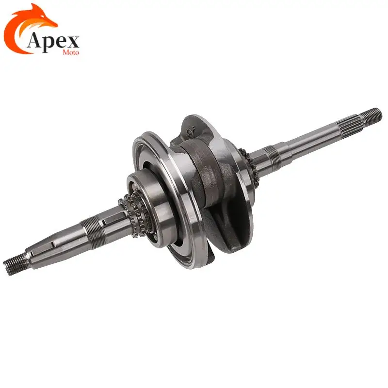 Motorcycle crankshaft for Gy6 180cc balance crankshaft, engine crankshaft connecting rod assembly