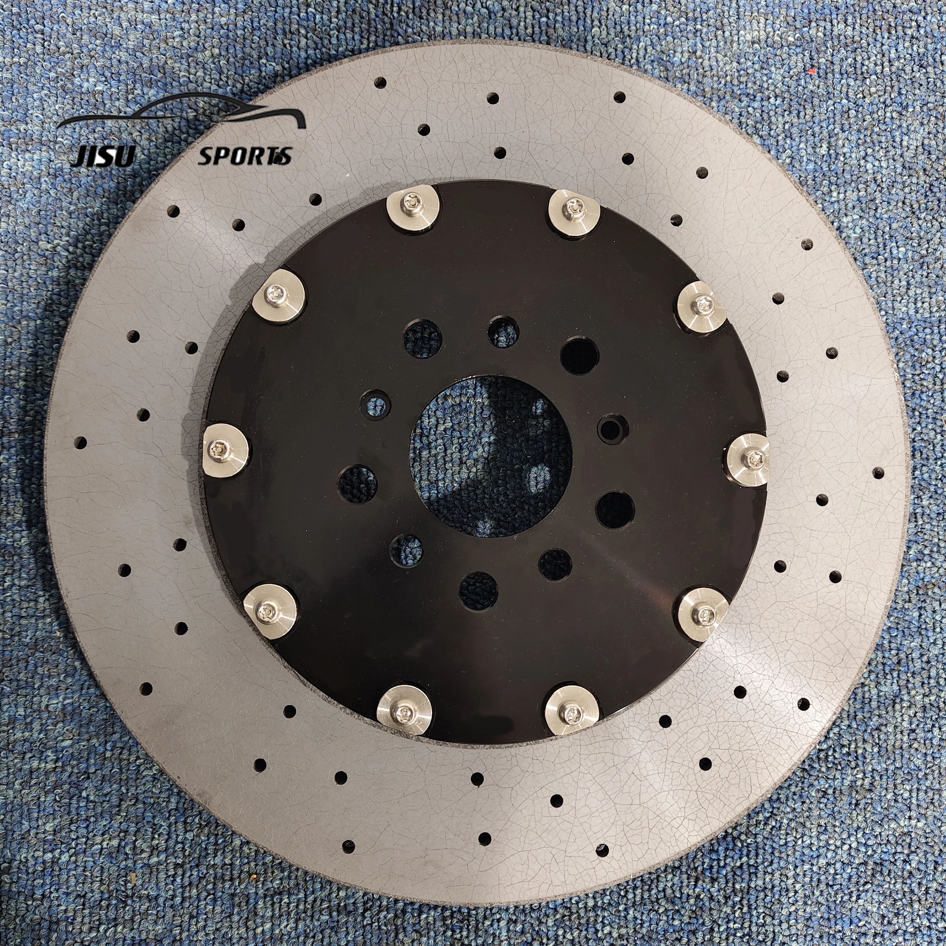 For CN Customized Carbon PCCB Ceramic Fiber Disc 380 370mm for BMW M3 G80 Carbon Ceramic Brakes