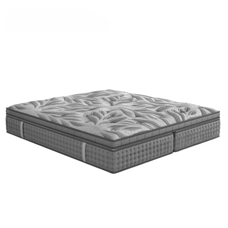 

Independent spring latex mattress hotel home split folding