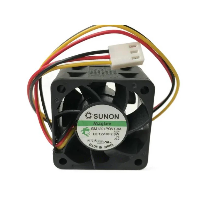 LZ для Sunon GM1204PQV1-8A 12 В 2,8 Вт 4 см 4028 3-линейный серверный вентилятор 1U 2U 9200 об/мин 14CFM