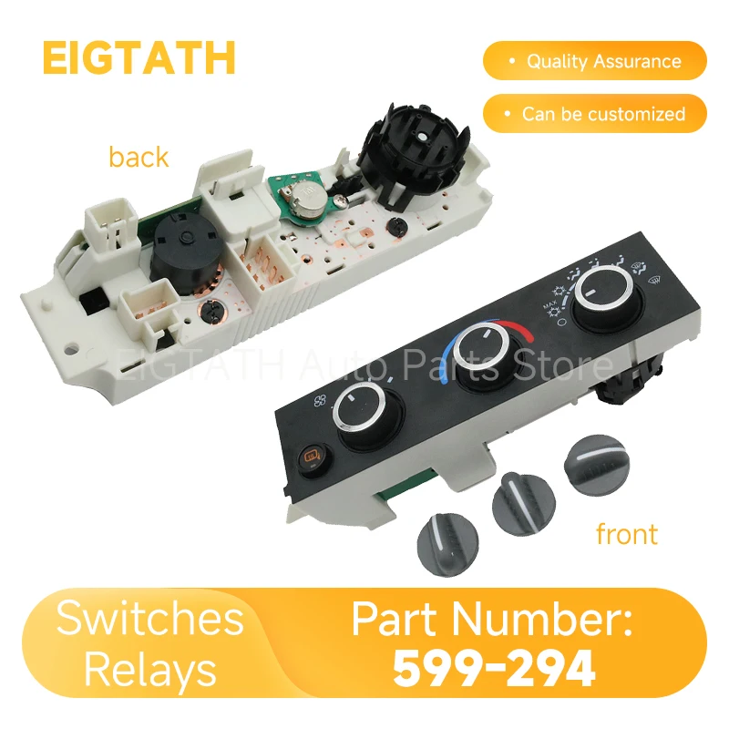 

599-294 Manual Hvac Control Panel for Chevrolet Express 1500-4500 G30 GMC Savana 1500-3500 G3500 Wholesale Car Accessories Tools