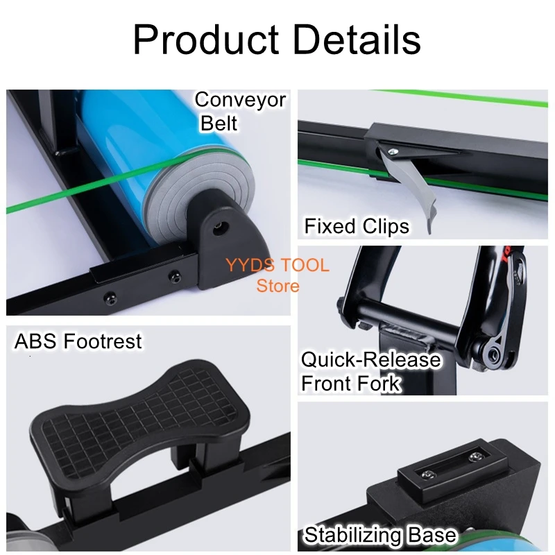 Indoor Trainer Bicycle Roller Trainer Warm-Up Exercise Station Sports Equipment