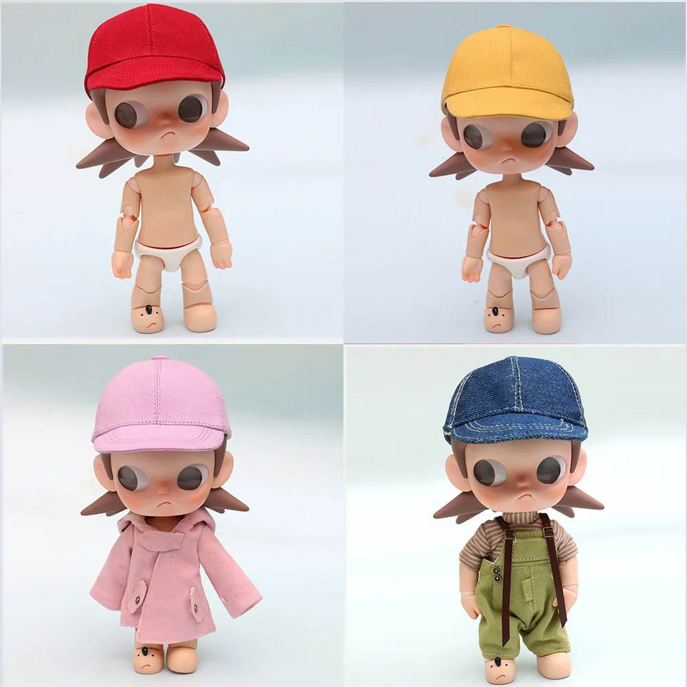 

Одежда для Zsiga 20 см 1/8 BJD ковбойская шляпа бейсболка сплошной цвет простота универсальная модная индивидуальная шляпа для кукол