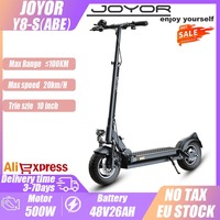 JOYOR Y8-S Foldable Adult Electric Scooter E-Scooter 20 KM/H Electric Kick Scooter 500W Skateboards 48V 26Ah Kickboard 10\