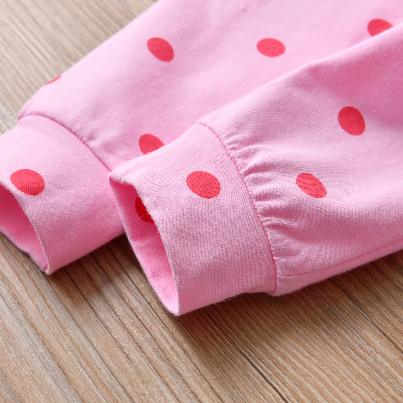 Newborn Baby Girls Clothes Cute Giraffe Print Long Sleeve Bodysuit and Polka Dots Pants Hat Infant Clothing 3Pcs Outfits Set