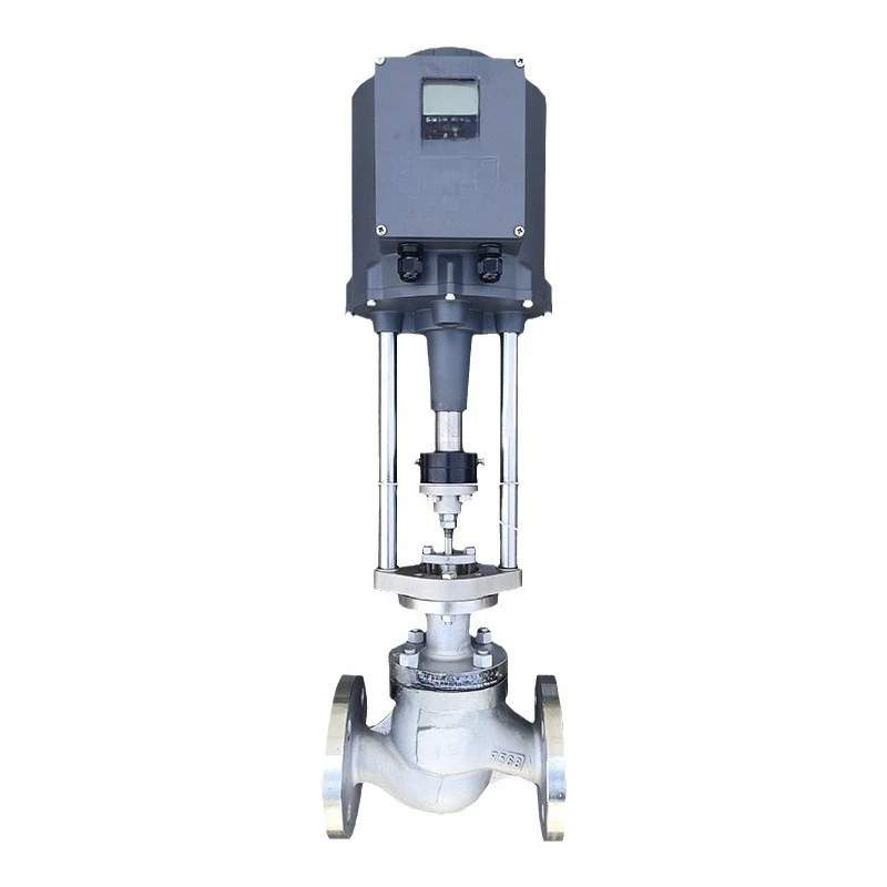 

Stainless steel control valve high temperature steam pressure flow proportional control valve cast steel electric single s
