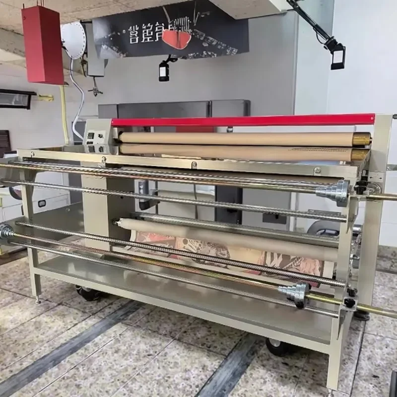 【Popular】 1200mm-220durm 2025new Design Roll Heat Transfer Machine Equipped With Stainless Steel Platforms