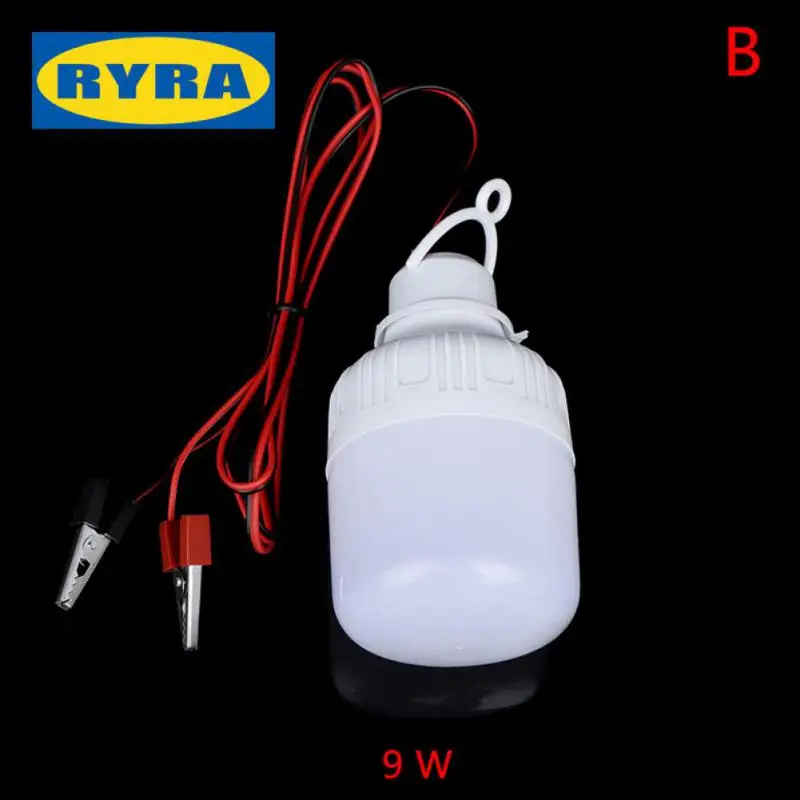 LED Lamp 12V Portable Led Bulb 12V 5W 9W 15W 20W 30W 40W Outdoor Camp Tent Night Fishing Hanging Light Portable Luminaria Light