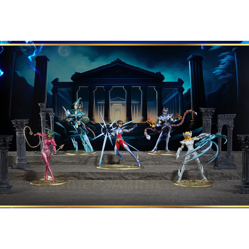 

Оригинальная бронзовая фигурка Saint Seiya Andromeda Shun, настольная статуя, бронзовый орнамент