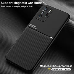 For Xiaomi Poco X3 GT Case magnetic shockproof full protector back cover for POCO X3GT case Coque