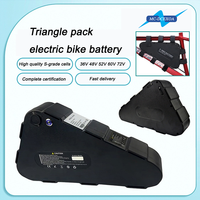 48V Ebike Battery 36V Battery Triangle small bag Electric Bike Scooter Lithium Battery Waterproof for 250W-7500W Bafang motor