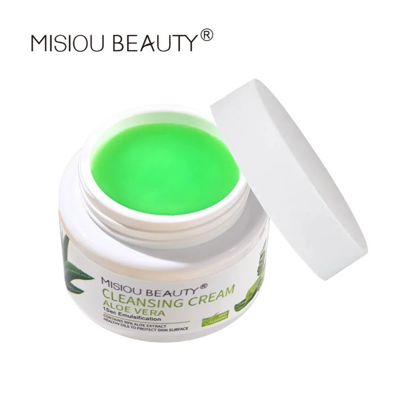 Bálsamo derretido con infusión de aloe de grado SPA, doble limpieza y tono, jugo de aloe, refrescante, reafirmante, sin residuos para el cuidado de la piel sensible