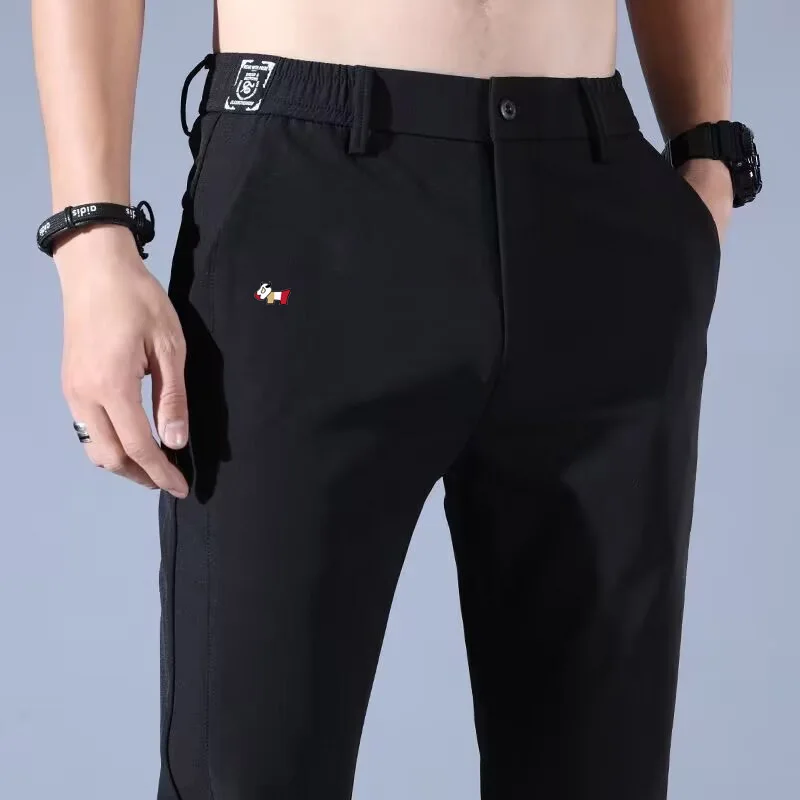 2026 autumn golf clothing men's business casual pants Korean new suit pants men's high-quality golf pants