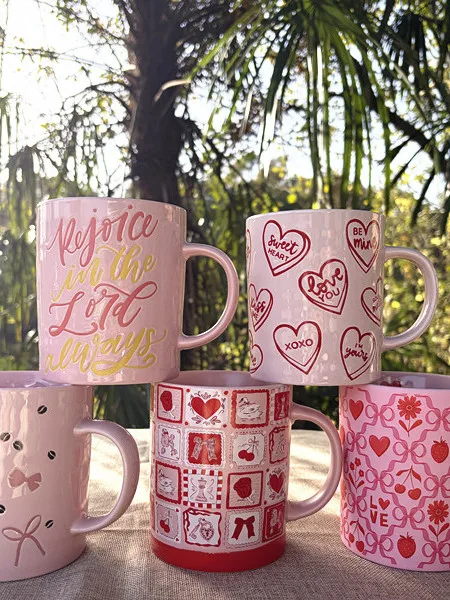 

Большие кружки для пар, подходящие для подарка на День святого Валентина, без крышки, с дизайном в стиле аниме.