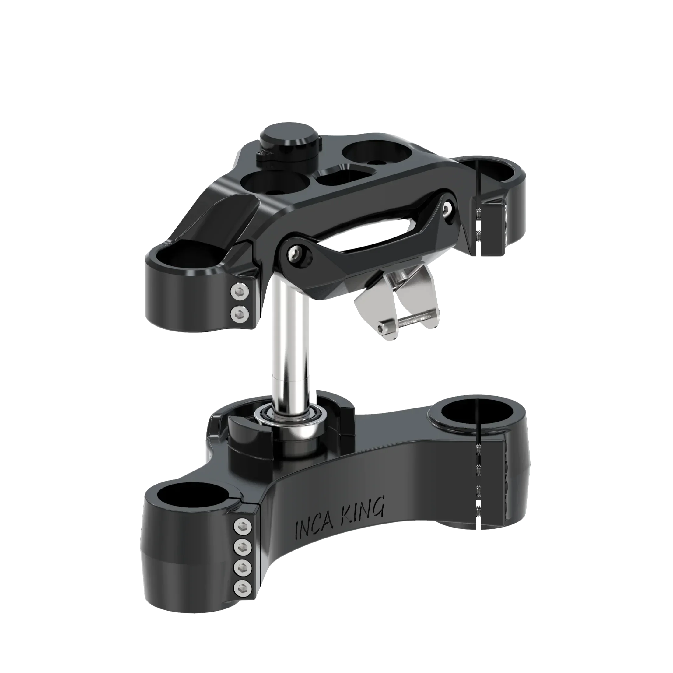 INCA Modification Motorcycle Steering Dampers Stabilizer Triple Tree Clamp for Sofatil Breakout
