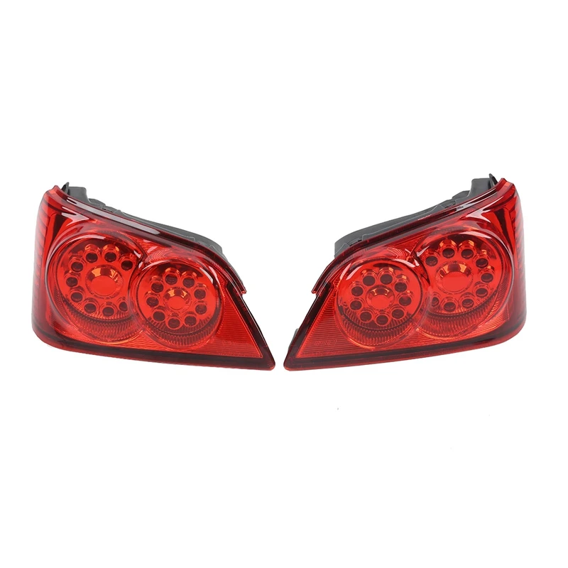 Motorcycle Trunk Tail Light Brake Turn Signals With LED Fit For Honda GoldWing GL1800 2001-2011