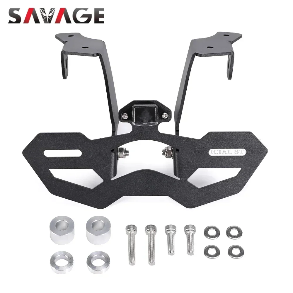 For CFMOTO 450MT 2024 Motorcycle License Plate Holder Fender Eliminator Tail Frame LED Light For CF-MOTO MT450 IBEX 450 MT 2025 image 6