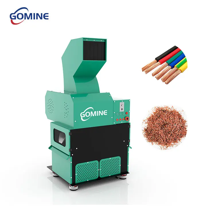 GM-S05 Small Copper Granulator Recycling Machine Gomine Copper Wire Recycling Machine Copper Cable Granulator