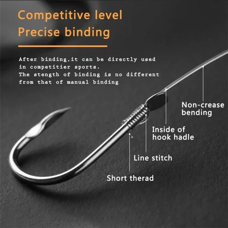 Fishing Automatic Hook Tier Fishing Line Tying Device Portable Electric Fishing Hooks Tie Machine Fishing Tool