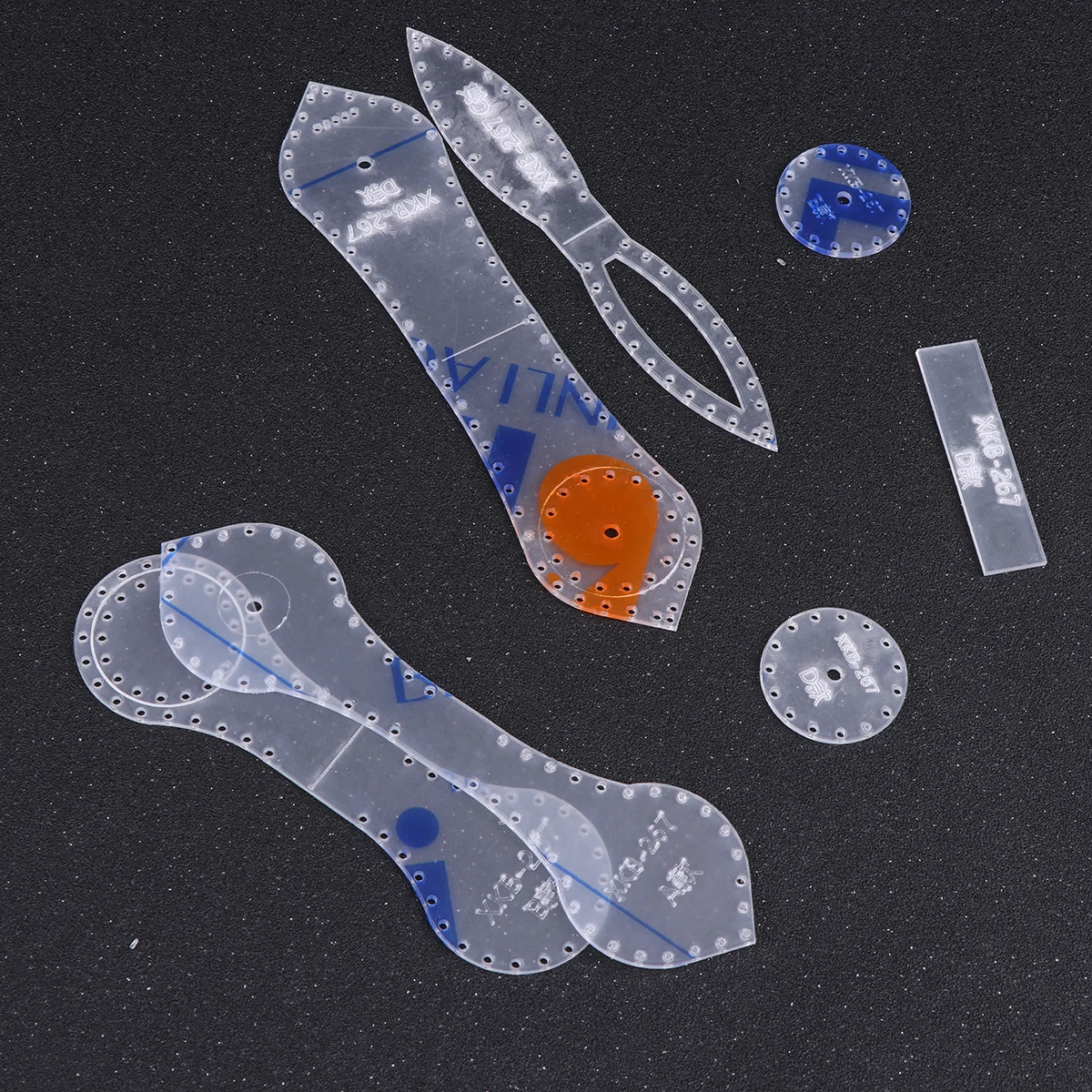 

1 комплект, 1 комплект, акриловый кулон, набор для резки трафаретов, прочный прозрачный инструмент, высокое оптическое качество, международный стандарт для