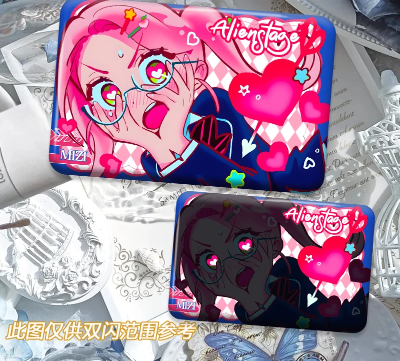 Anime Alien Stage Mizi Ivan Till Sua Brooches Cute Badge Jacket Jeans Lapel Pin Collection Gift Accessorie Badge Brooch Ornament