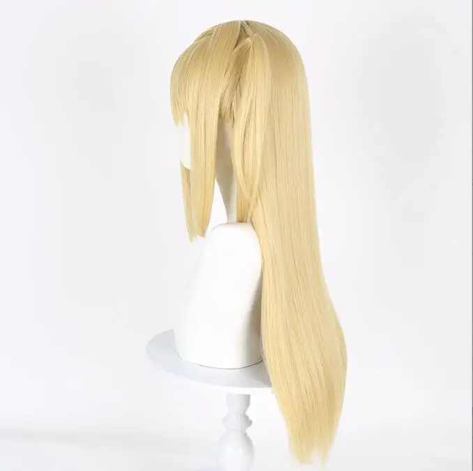 MisaMisa Cosplay Wig Anime Cosplay Misa Amane Golden Long Heat Resistant Hair Wigs