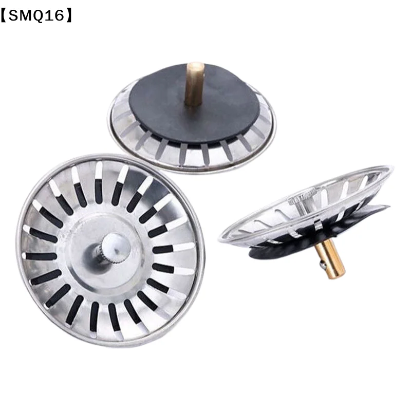 2pcs Kitchen Sink Strainer Stopper Waste Plug Sink Filter Filtre Sink Strainer Filter Floor Drain Kitchen Tools【SMQ】
