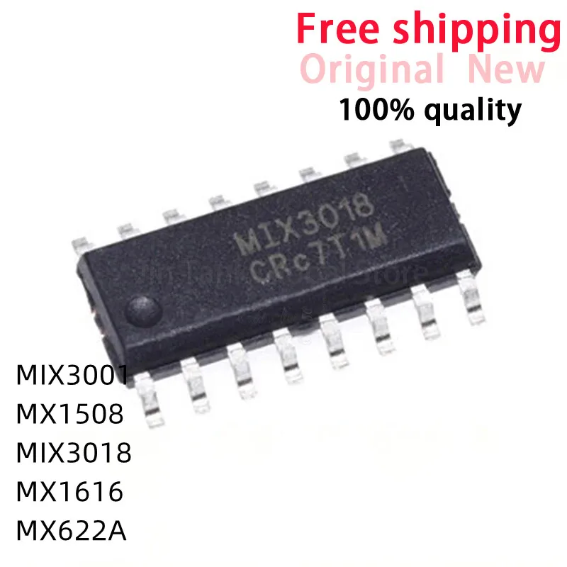 10pcs MIX3001 MIX3018 MX1508 MX1616 MX622A SOP-16 In Stock