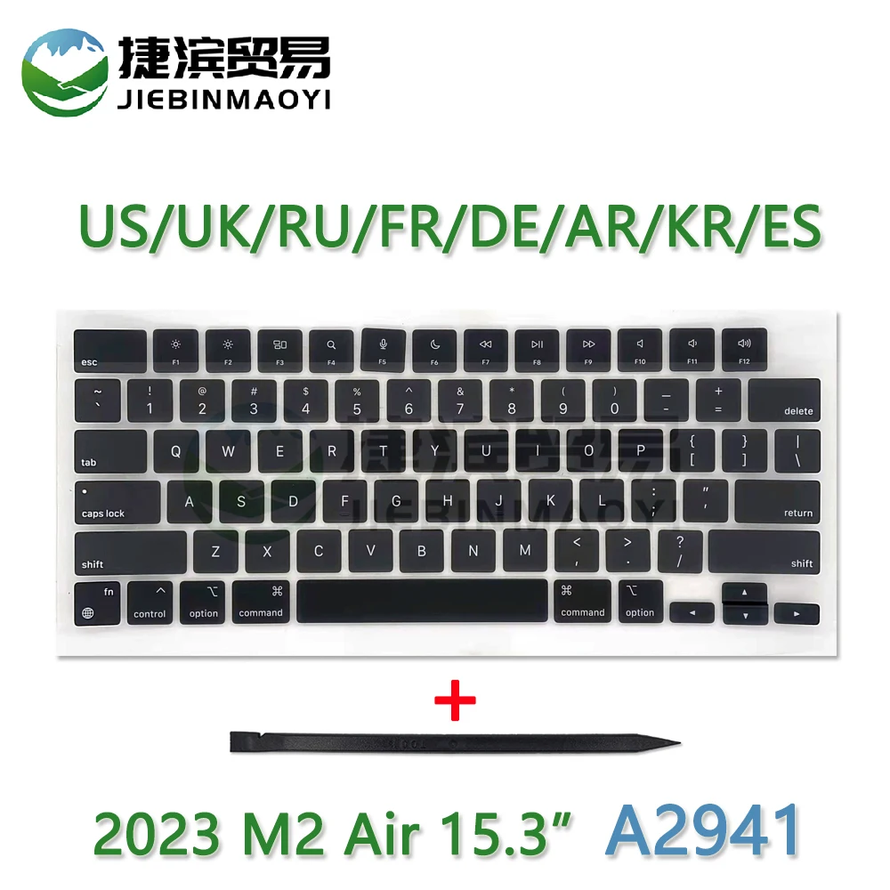 New 2023 Year M2 Laptop A2941 Keys Keycaps For MacBook Air Retina M2 15.6\