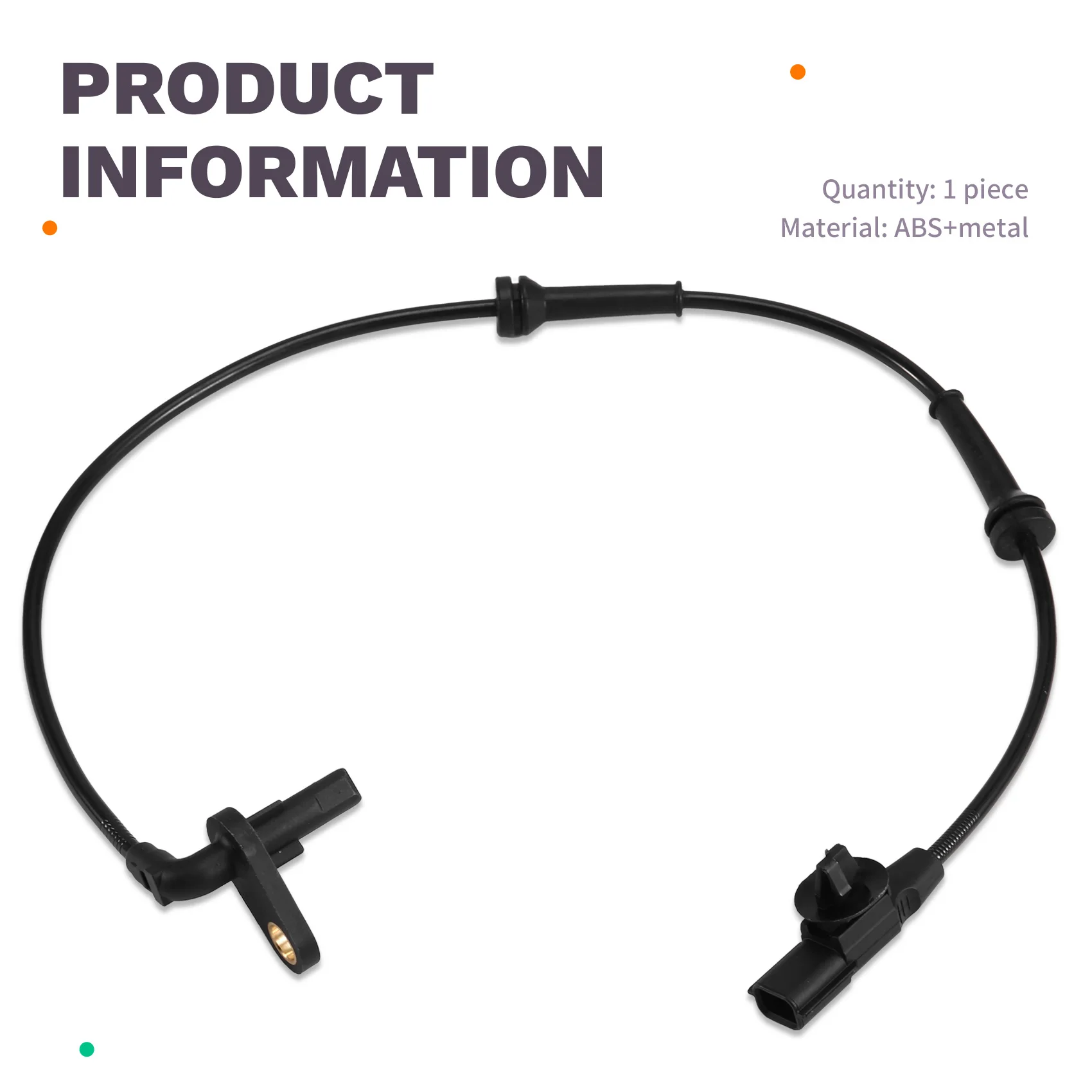 A02Q-47900-1HA0A 후방 우측 ABS 센서 휠 속도 센서 (닛산 마치, 마이크라, 버사, 라티오, 써니 N17_ 479001HA0A ALS2287 5S14104 용)