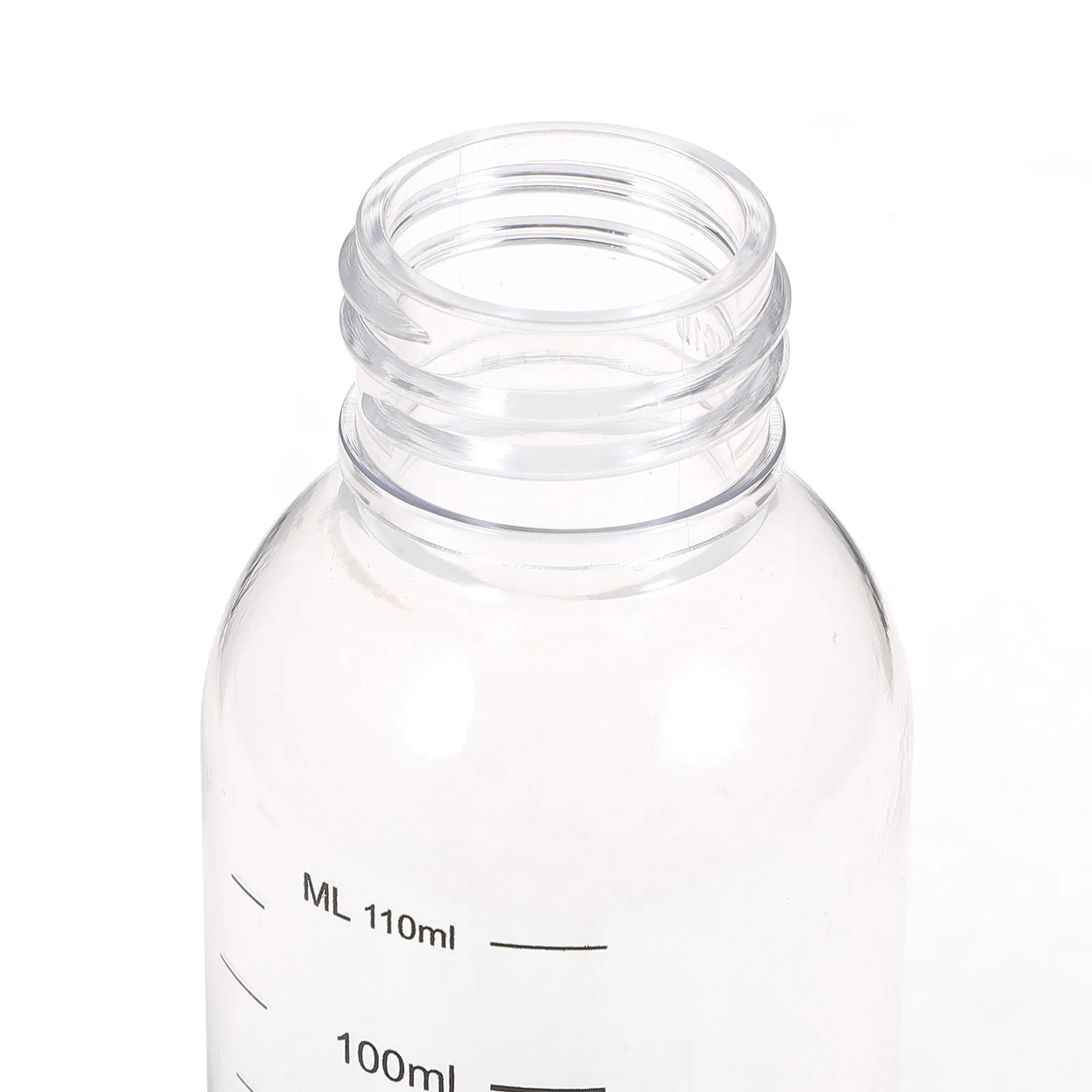 

12 Pcs Transparent Pointed-mouth Bottle Clear Squeeze Bottles Applicator Refillable Empty Dispensing Liquid Pet Material Travel