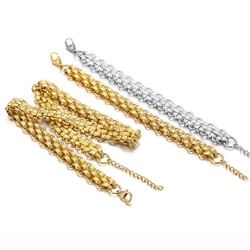 1pcs Stainless Steel Adjustable Chains for Diy Jewelry Findings Bracelet Necklace Making Material Accessories Supplies Wholesale