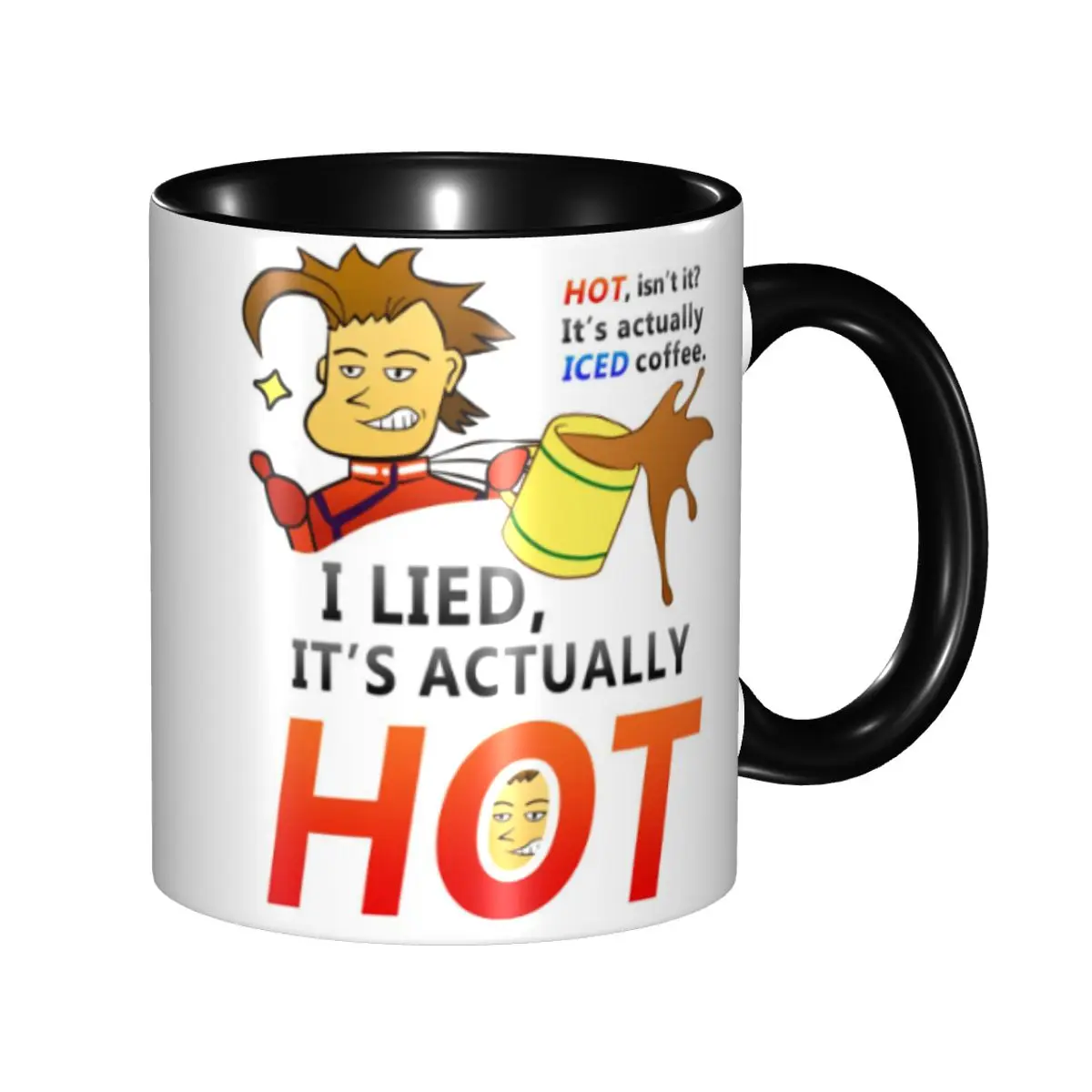 

Я леюсь, это при самом деле ГОРЯЧАЯ кружка, забавные керамические кофейные чашки, чайные кружки, чашка для молока, посуда для напитков, подарок для друзей