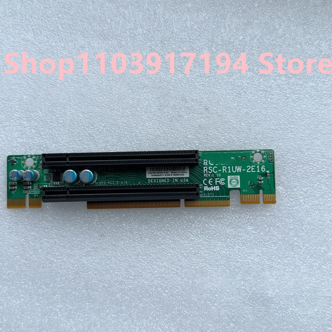 

FOR Supermicro 1U server X16 Adapter card RSC-R1UW-2E16