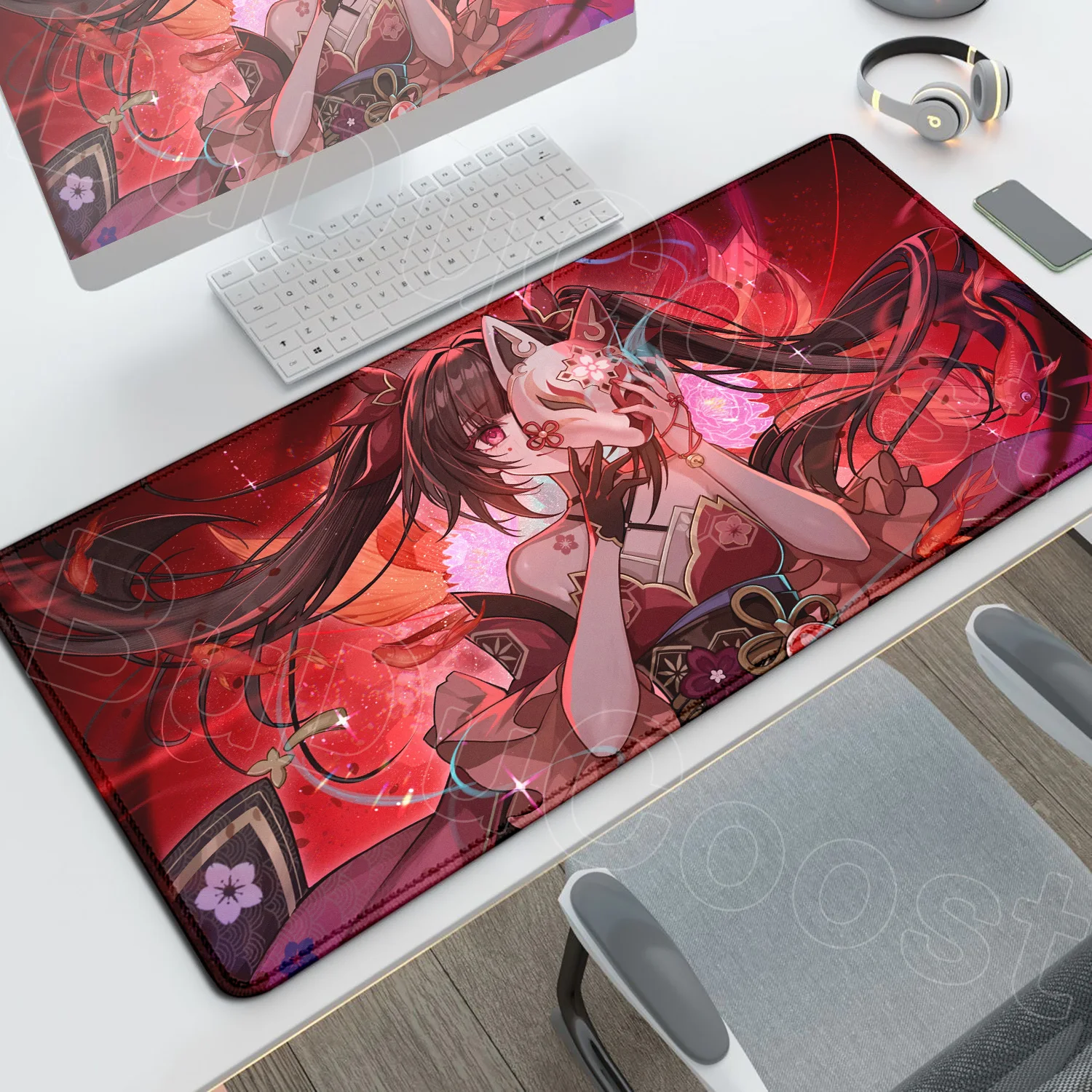 Honkai Star Rail Sparkle 900 x 400 Keyboard Mousepad Large Gaming Mouse Pad Table Mat Rubber Anti slip desk organizers and trays