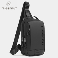 Lifetime Warranty Chest Bag For Men Cool Style Men Shoulder Bag 9.7inch IPad Bag Casual Male Crossbody Bag Lightweigt Mini Bags