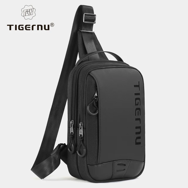 Torba na klatkę piersiową Tigernu dla mężczyzn, stylowa torba męska na ramię, torba na iPada 9,7 cala, codzienna męska torba crossbody, lekka mini torba.