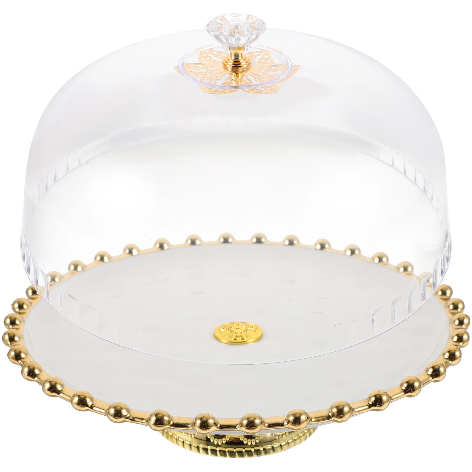 

1Set Beautiful Pastry Stand Decorative Cake Display Tray for Housewarming Gift Friends Cake Stand Dessert Storage Plate