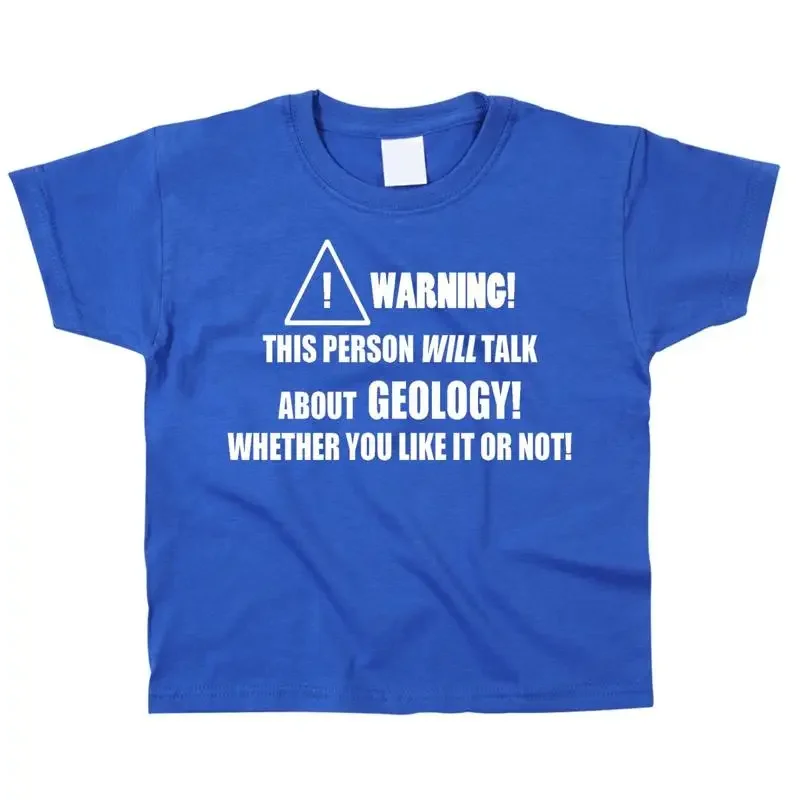 Geology Kids Children'S Kid'S T Shirt Geologist Rocks Science Funny Cool