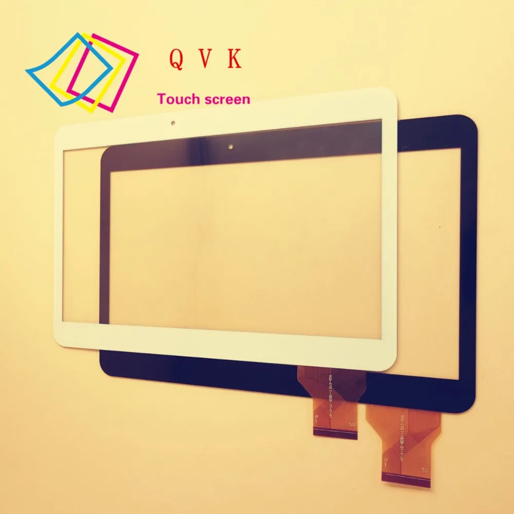 QVK 10.1 Inch for TEXET TM-1046 X-pad NAVI 10 3G tablet pc capacitive touch screen glass digitizer panel