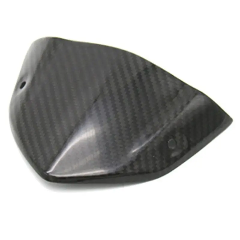 Ingenious-Motorcycle Headlight Wind Deflector Carbon Fiber For Kawasaki Z100 2014-2021 Decorative Small Panel Moto Parts
