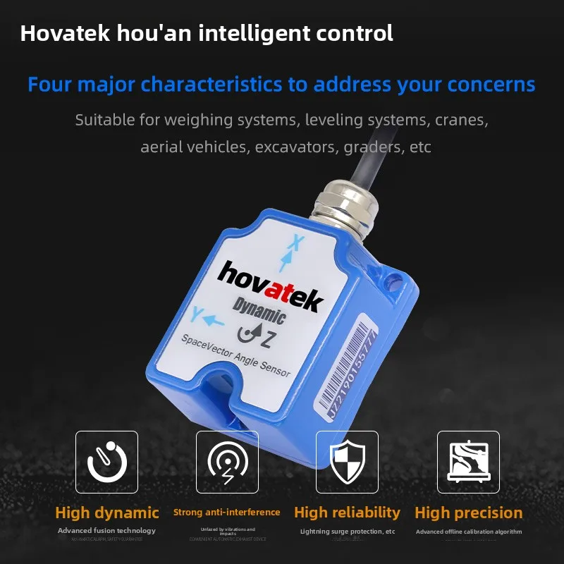 Hovatek عالية الدقة AM1075D خلية تحميل ضغط 5000 كجم IP65 مستشعر الوزن لمصنعي مقياس شاحنة هوبر الصناعية #5