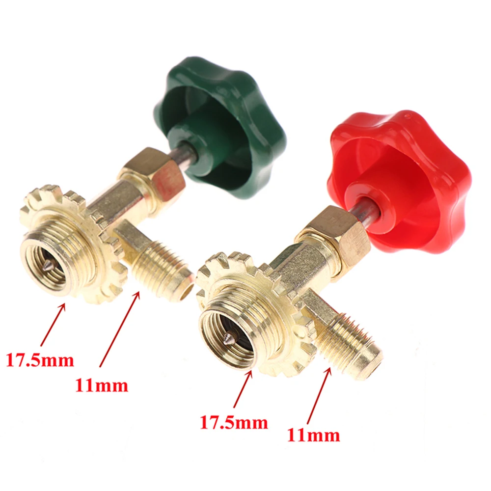 Freon cylinder puncture valve ct338 339 134a R12 R600a R22 gas valve for Freon cylinder