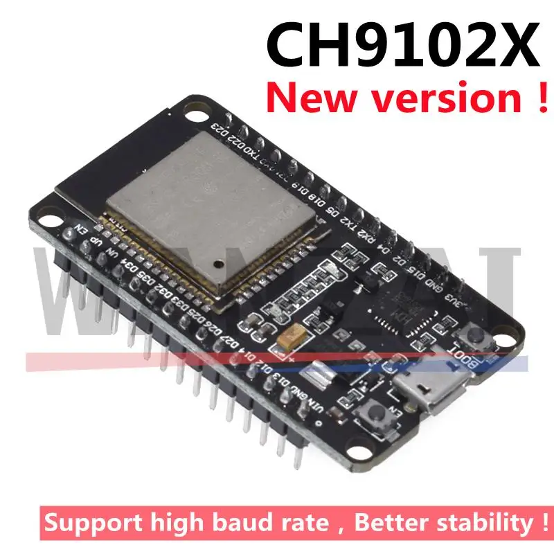 Neue version!ESP32 Entwicklung Bord CH9102X WiFi + Bluetooth Ultra-Low Power Verbrauch Dual Core ESP-32 ESP-32S Ähnliche