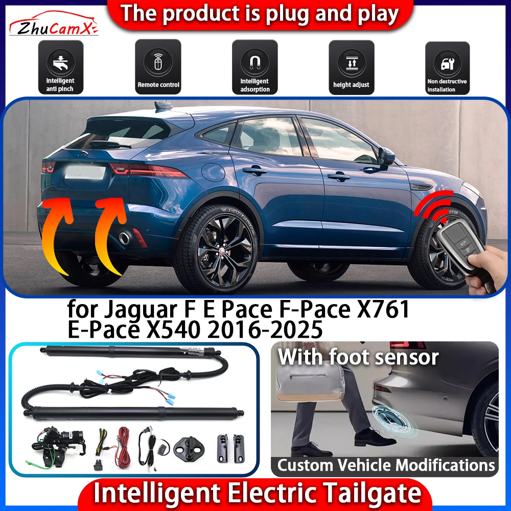 

Smart Powered Tailgate System for Jaguar F E Pace F-Pace X761 E-Pace X540 2016-2025 Automatic Intelligent Trunk Lift Control Kit