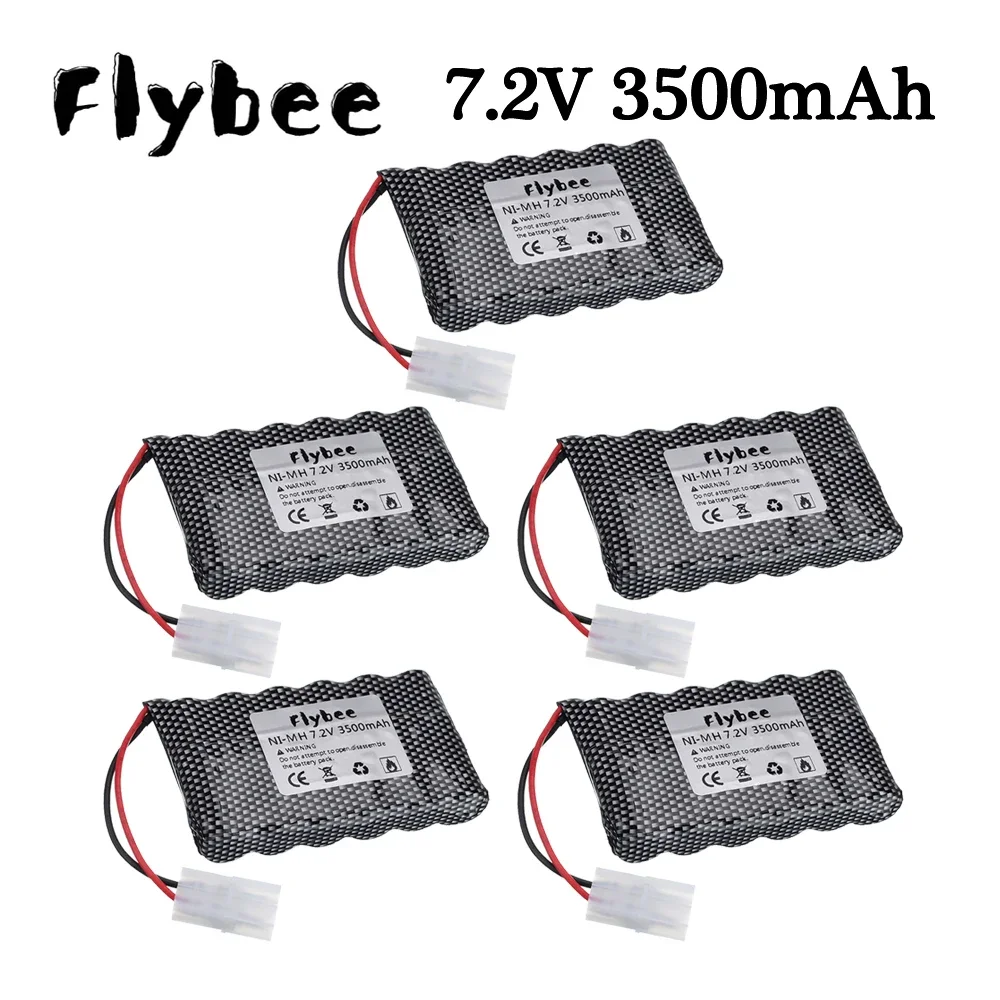 7.2V 3500mah NiMH Battery TAMIYA PLUG For Rc toys Car Boat Tanks Trains Robot Parts Ni-MH AA 7.2v Rechargeable Battery 1-5 PCS