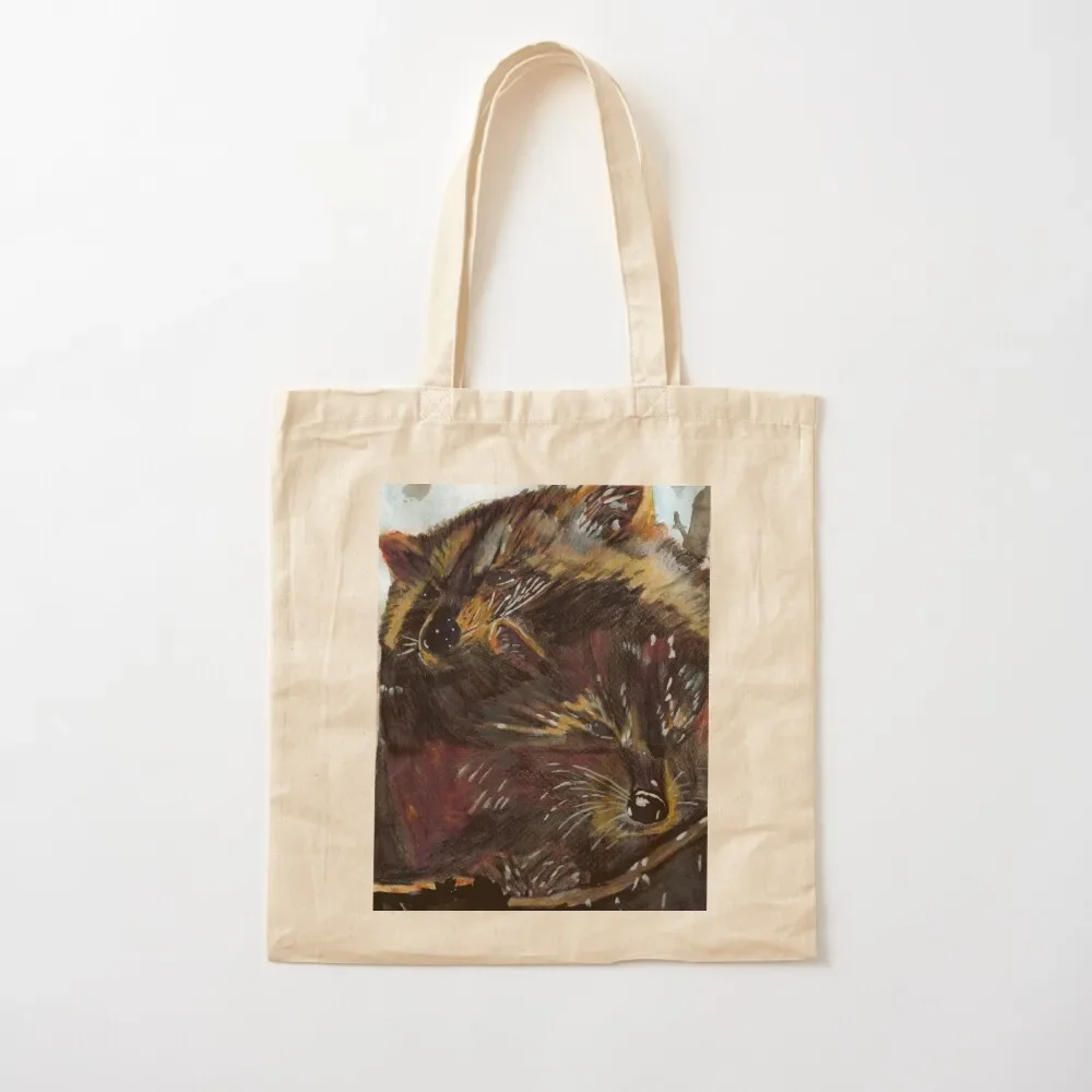 

Raccoons Tote Bag Large bags for women shopping cart bags