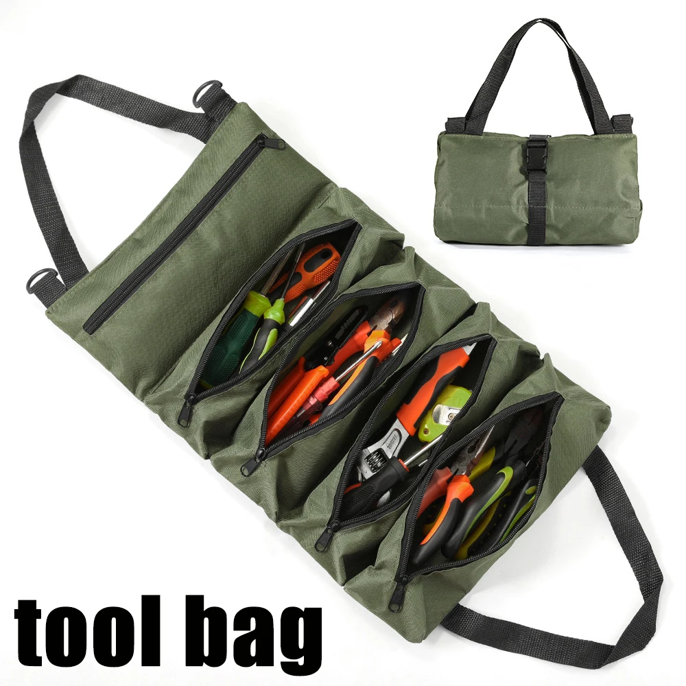 

Многофункциональная сумка для инструментов электрика, портативный набор для ремонта автомобиля, водонепроницаемый органайзер для инструментов, сумка для хранения инструментов механика
