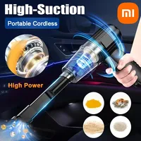 Xiaomi 9000pa 120w Wireless Mini Car Vacuum Cleaner High-power Car Home Dual-use Handheld Dust Blower Small Pet Hair Dryer Hot