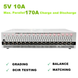 LiFePO4 Nca Ncm Tester analizatora akumulator pojemności litowo-jonowej 5V 10A z funkcją utrzymania balansu